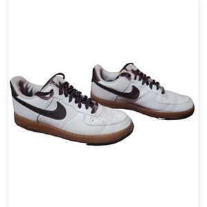 Men's Nike Air Force 1 Boulder Gum Low Sneaker  315122-121